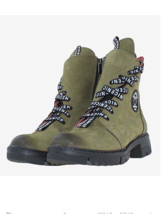 Шкіряні зимові фірмові черевики 39р цегейка