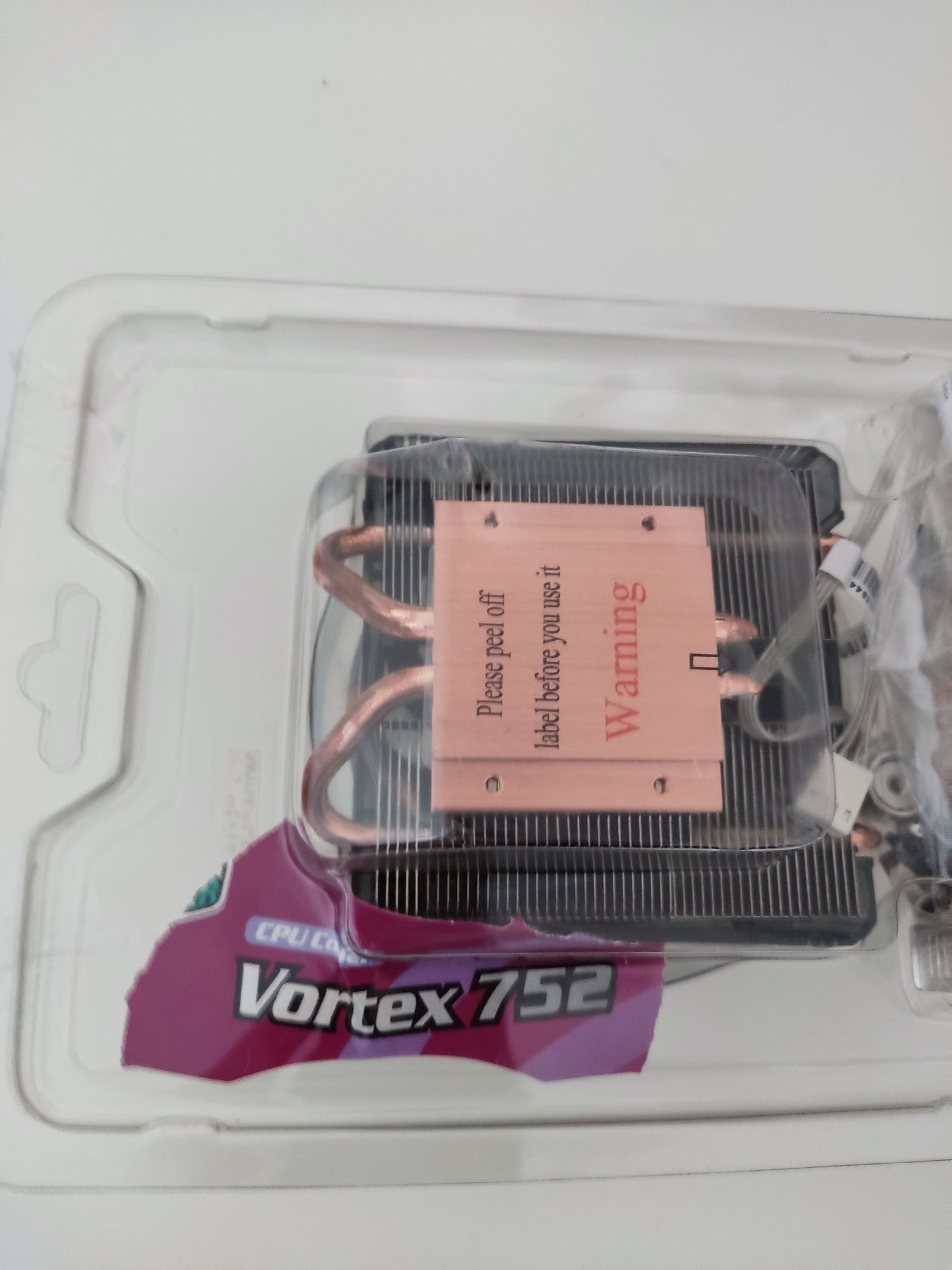 Dissipador Cooler Master Vortex 752,  Novo -  CPU LGA 775