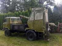 Wiertnica Gaz 66 oryginał 4x4 V8