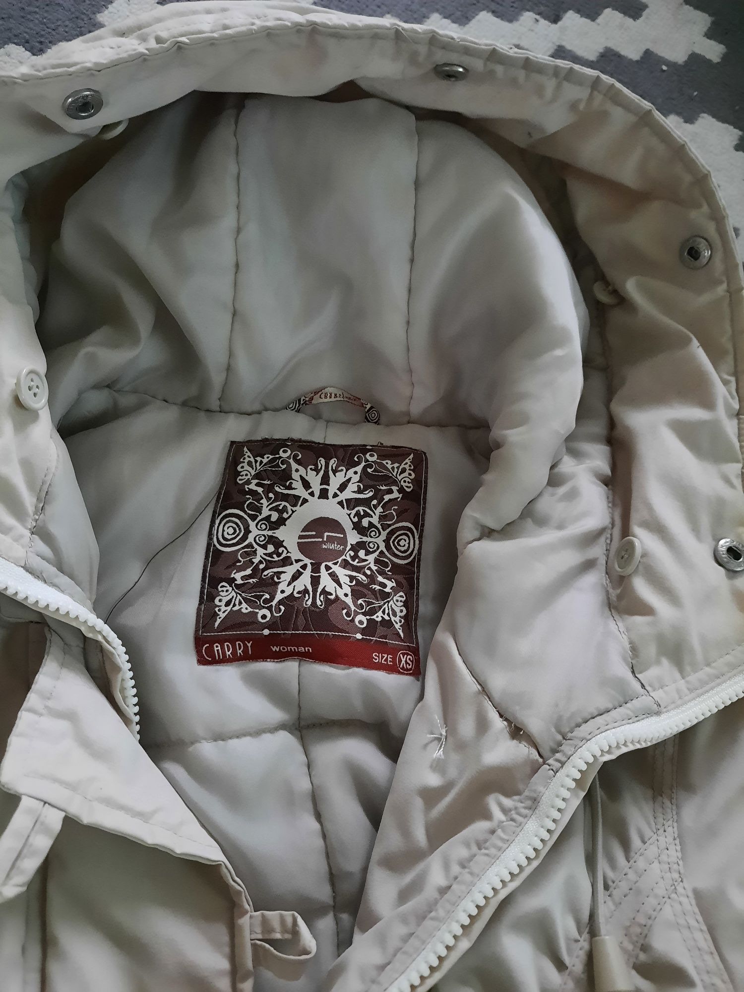 Płaszcz kurtka Carry XS/S jesień zima