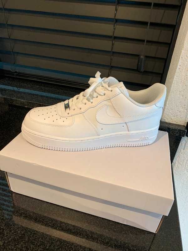 Nike Air Force One All White 44