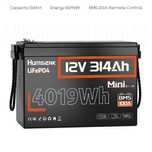 Akumulator wersja MINI nowy LiFePo4 300ah 314 ah BMS 100A SMART Blueto