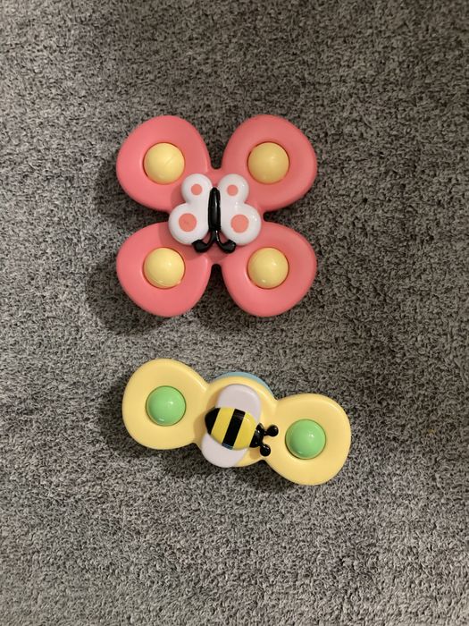 Spinnery na przyssawkach dla dzieci