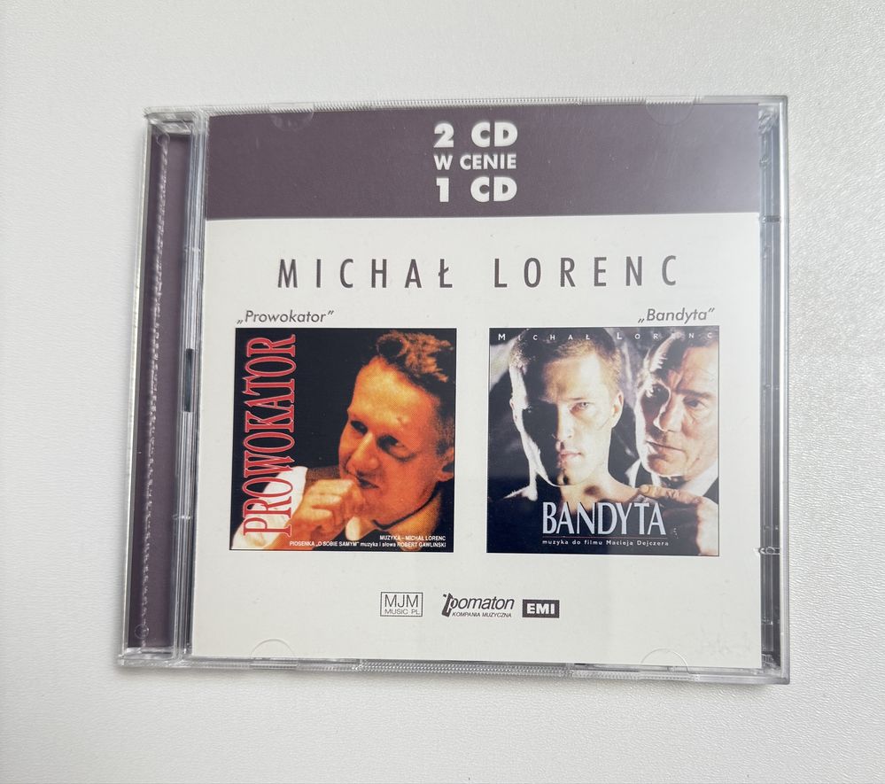 Michał Lorenc muzyka filmowa Prowokator Bandyta 2 cd