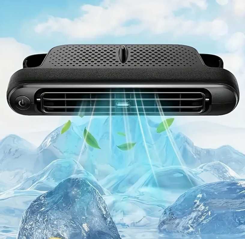 Автомобільний вентилятор кондиціонер в автомобіль 36В USB