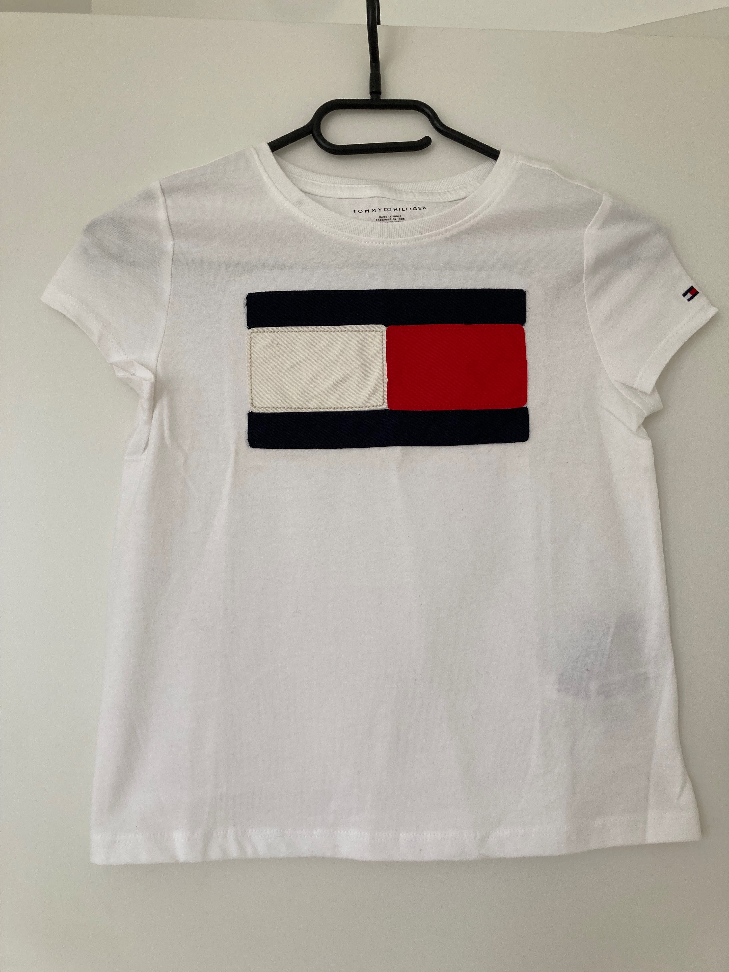 Koszulka t shirt chłopięcy unisex nowy Tommy Hilfiger 6-7 lat