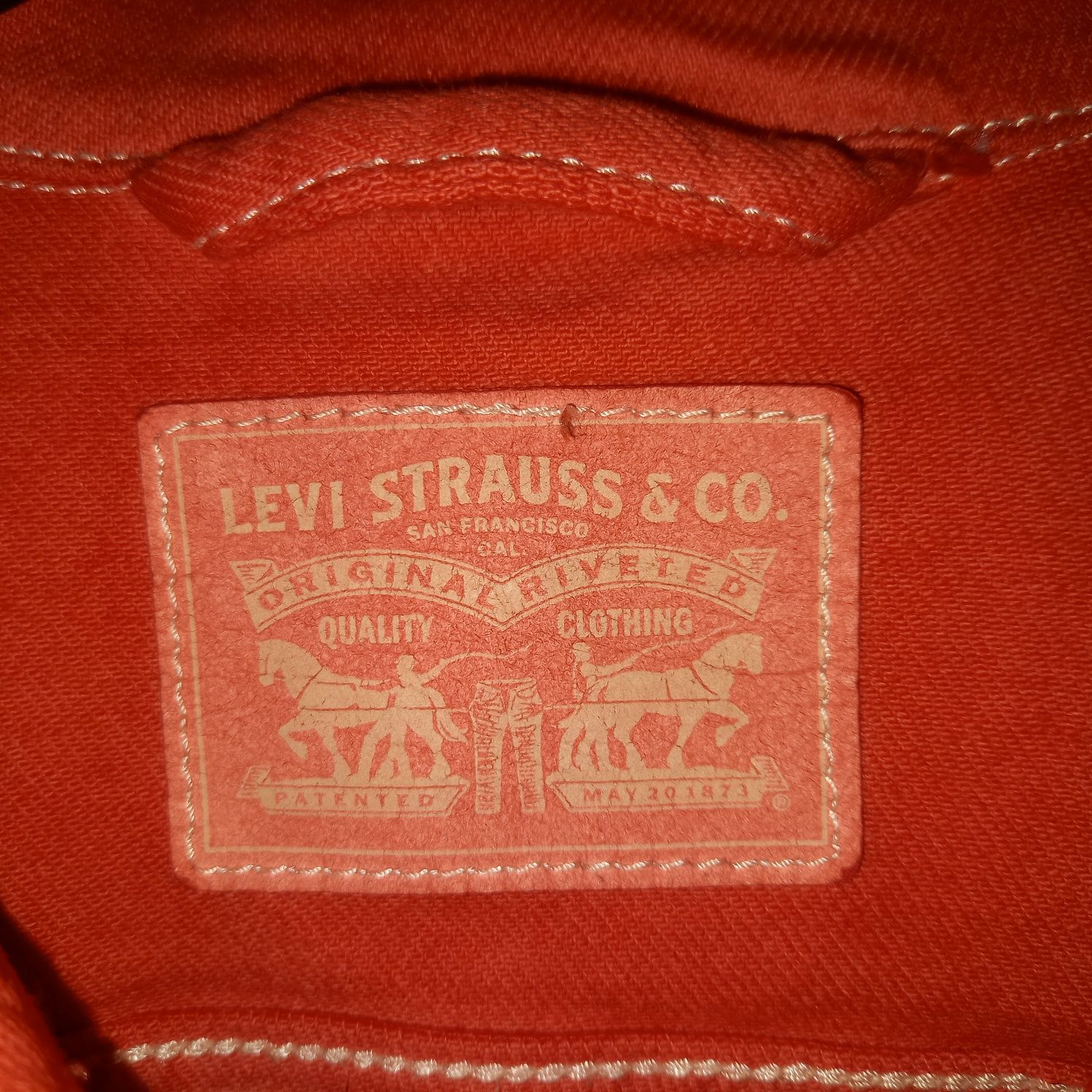 nowa, czerwona katana damska - Levi Strauss