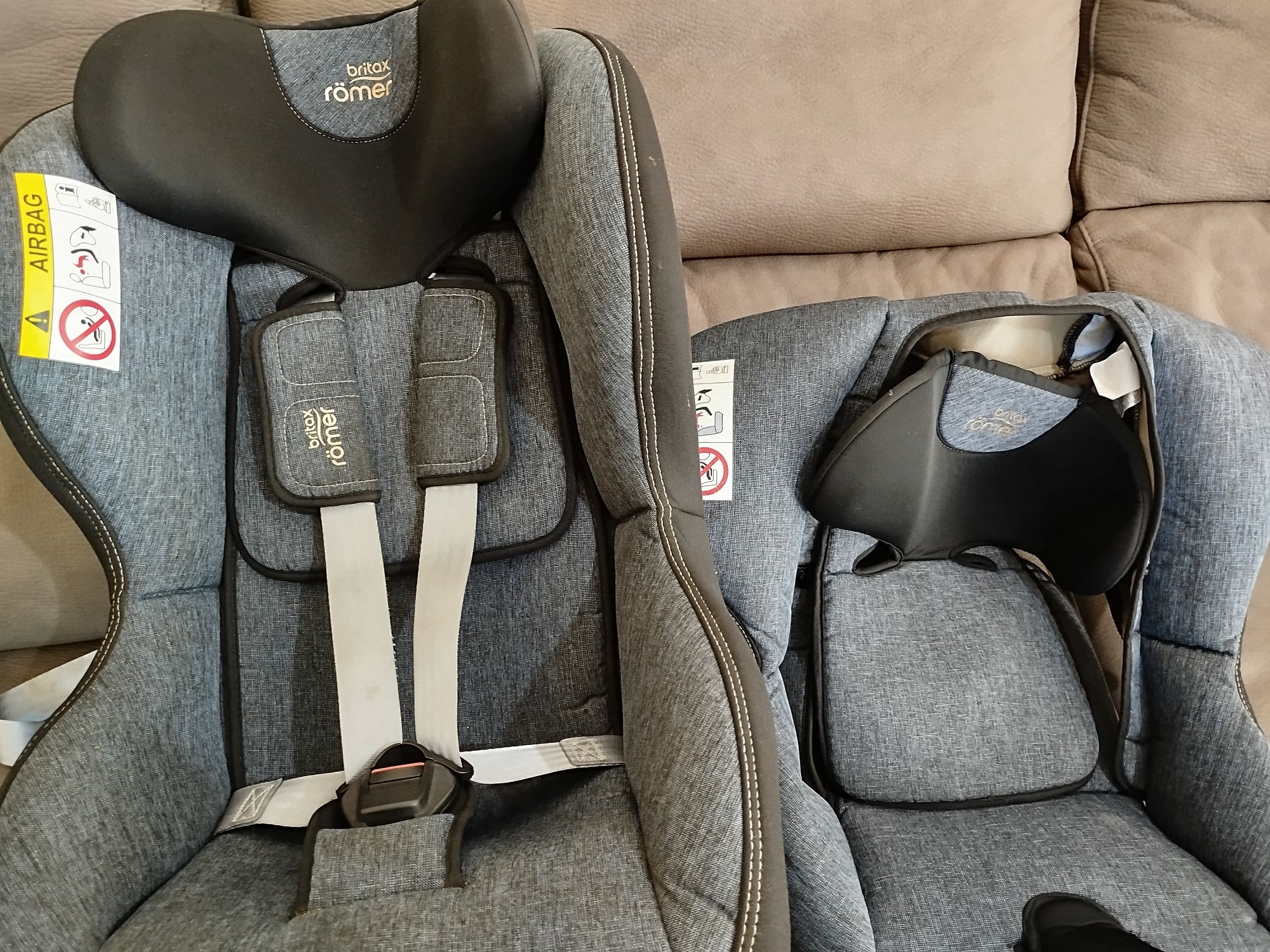 Cadeira auto Britax Romer Max Way Plus + Capa extra