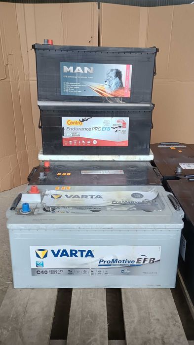 Akumulatory MAN - DAF - VARTA - CENTRA 225Ah/230Ah 1200A (EN) - 12V
