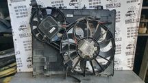Дифузор, вентилятор охолодженя в зборі Land Rover Vogue 4.4 дизель