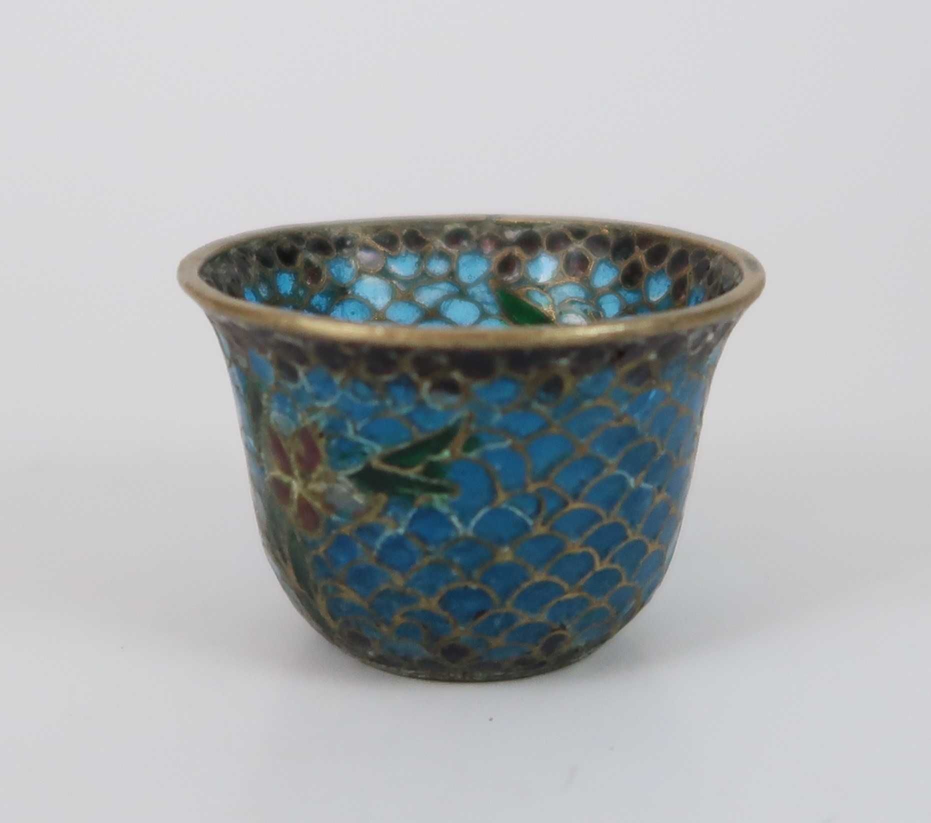 Chinese plique-a-jour transparency enamel, CADA