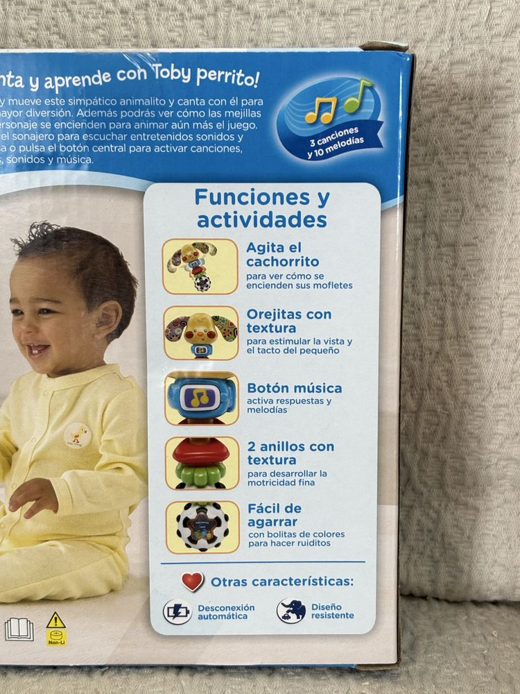 Toby Perrito Vtech Baby Novo