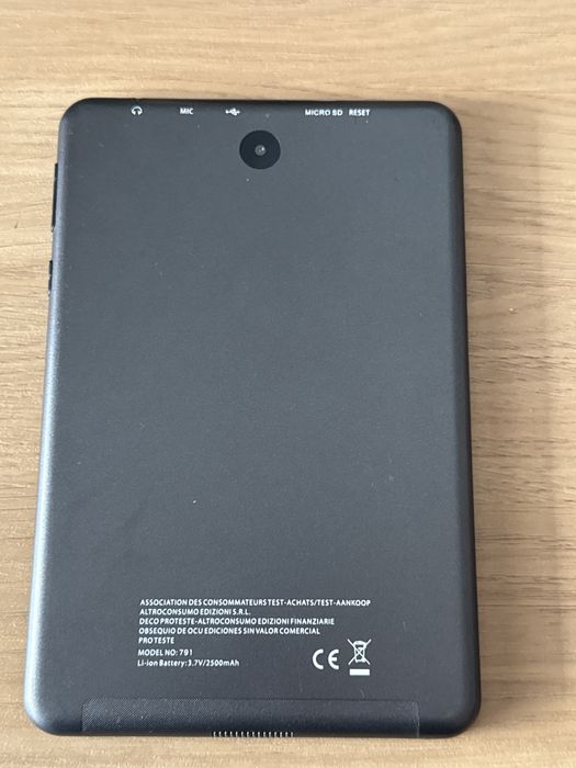 Tablet para peças