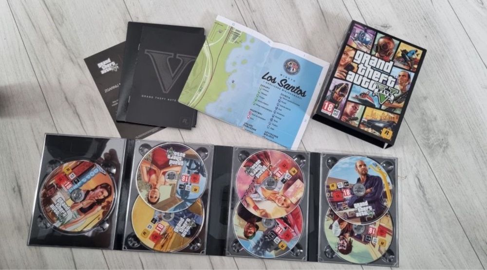 Gra na komputer PC GTA 5 dla kolekcjonerów