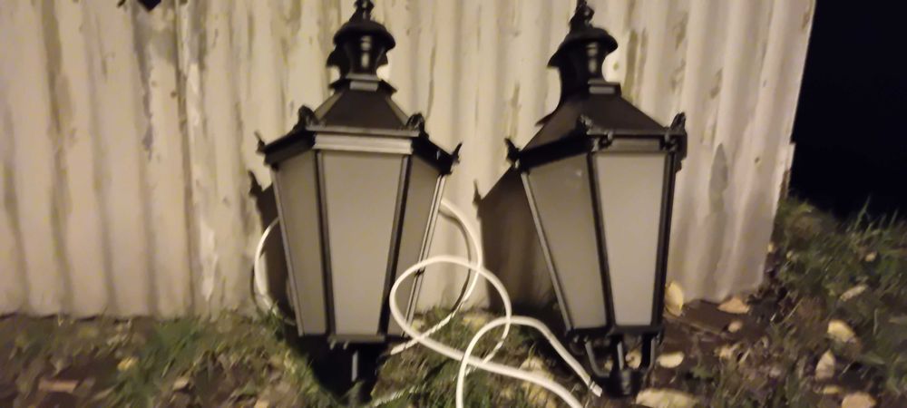 Lampy ogrodowe..