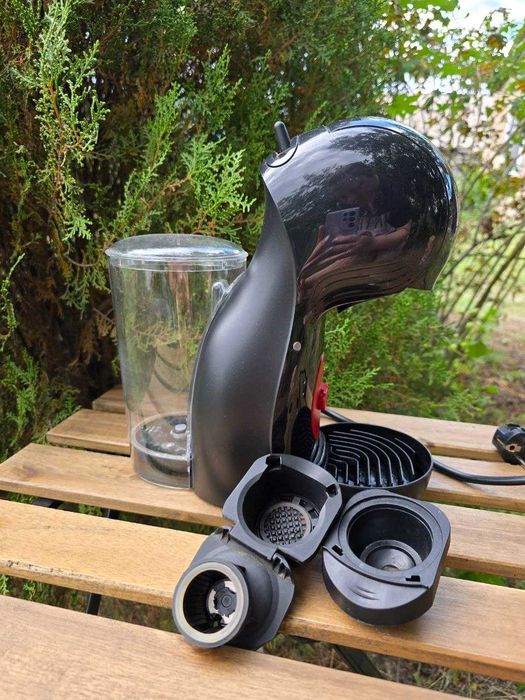 Капсульна кавоварка DeLonghi Piccolo XS + подарунок!