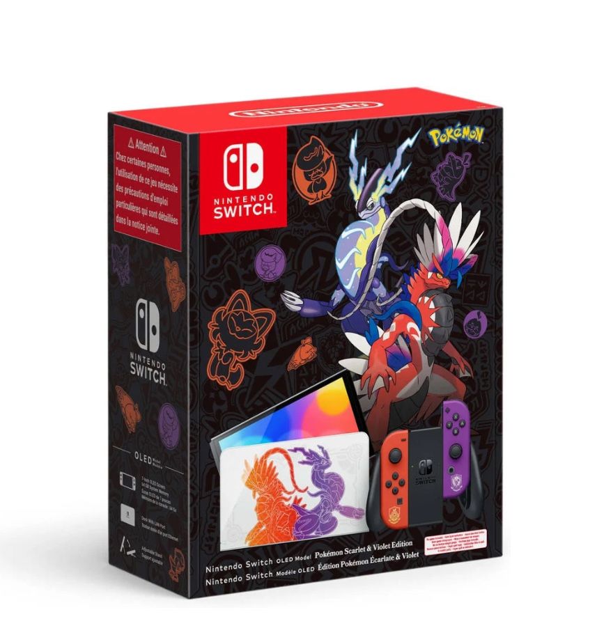 Nintendo Switch Oled Pokemon Scarlet & Violet Limited edt