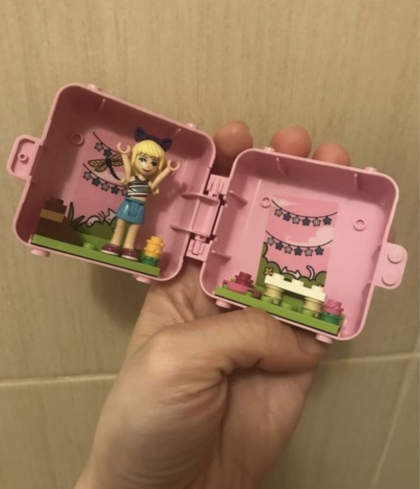 Lego friends kostka stephanie z kotem