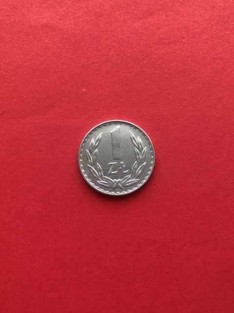 1 Złoty . PRL - rok 1977 .
