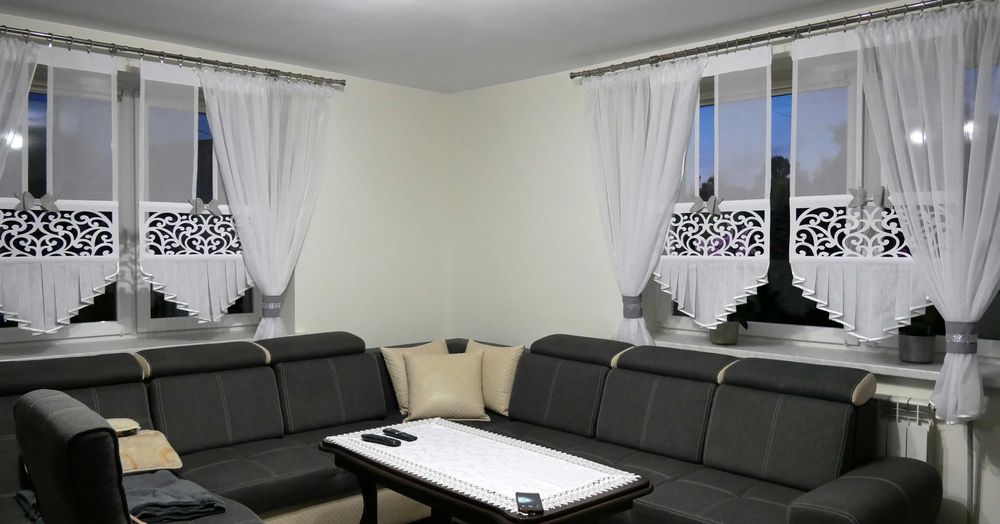 Firana , panel ażur,  Firana do salonu nowoczesna