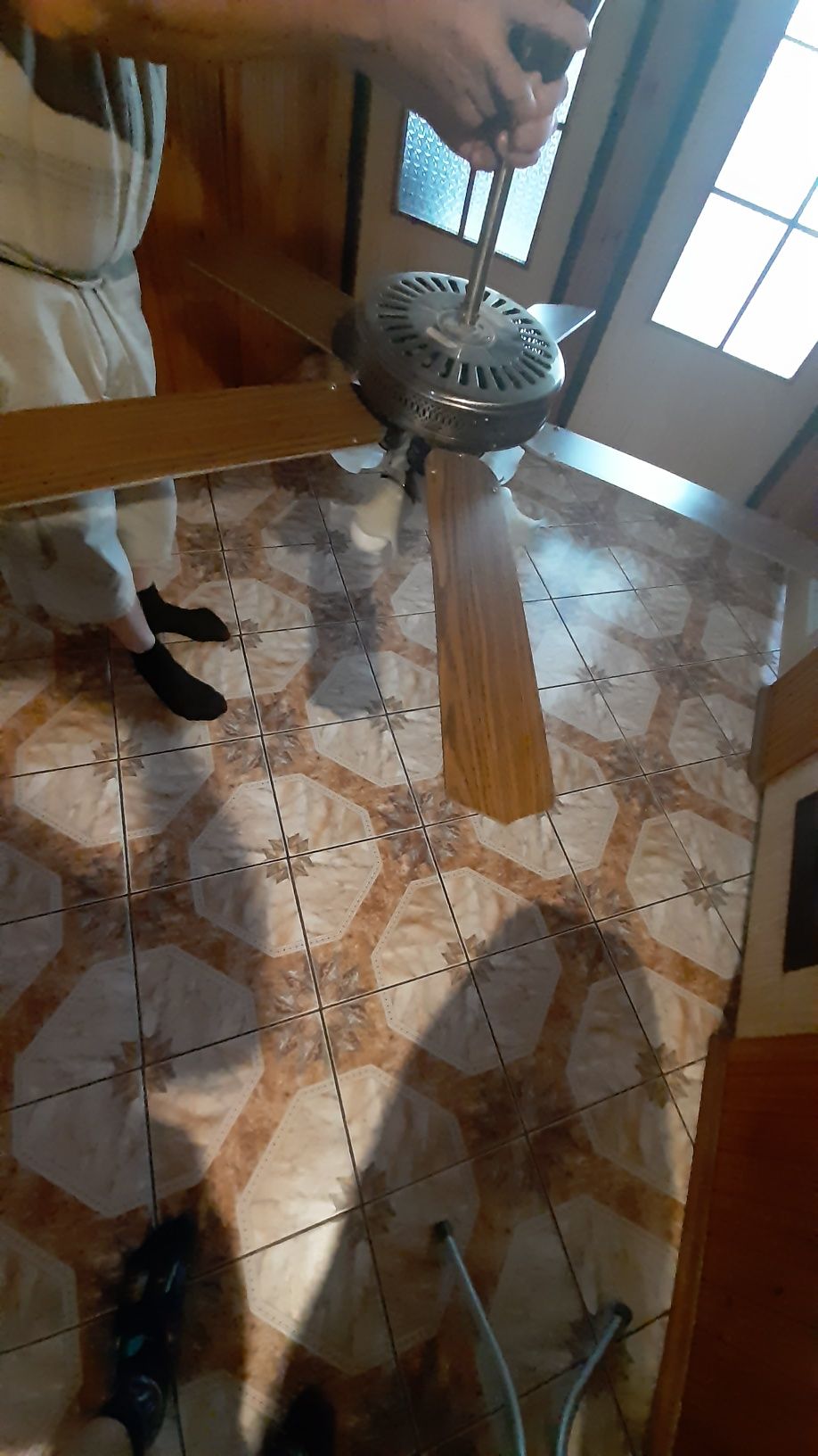 Żyrandol wentylator