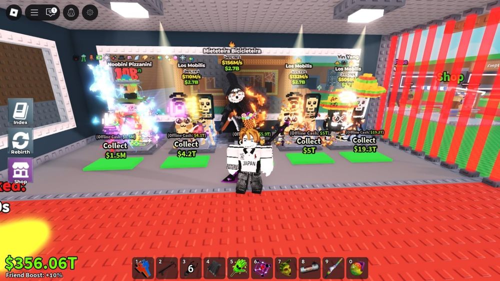 Steal a brainrot Брейнроти Роблокс