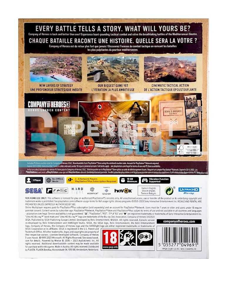 Company of Heroes 3 Console Edition / Gra PS5 / Napisy PL / Skup Gier