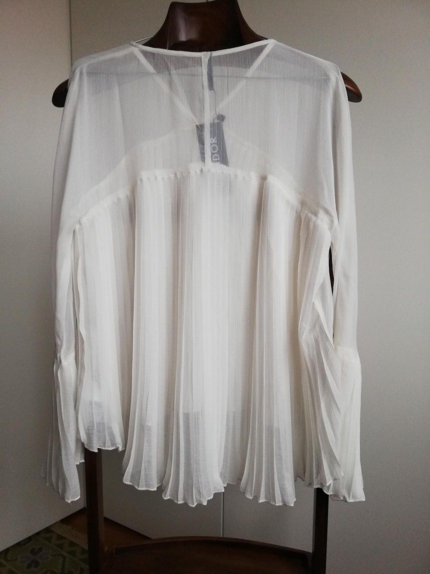 Blusa  Lanidor plissada