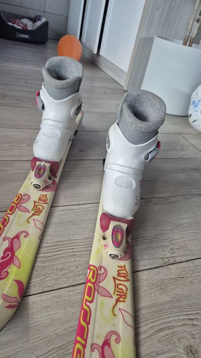 Komplet dla dziewczynki fun girl Narty 93 cm Rossignol buty dziecięce