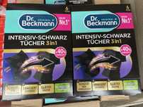 гурт опт серветки Dr. Beckmann 2в1 для чорного