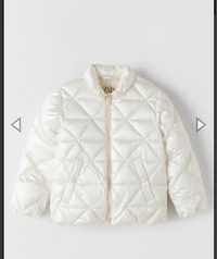 Zara куртка перламутровая размер 164 рост 14-16 лет