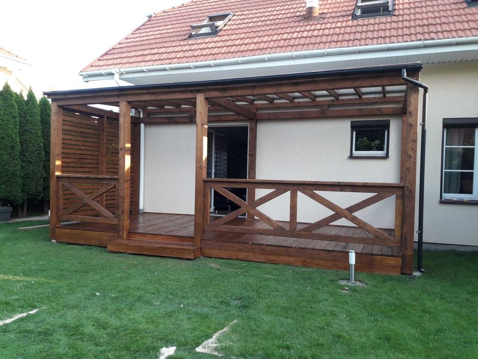 Budynki gospodarcze domki narzędziowe garaże drewutnie zadaszenia