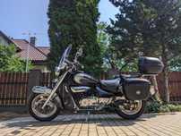REZERWACJA Hyosung GV Aquila , 2011r kufry, bdb stan, chopper Cruiser