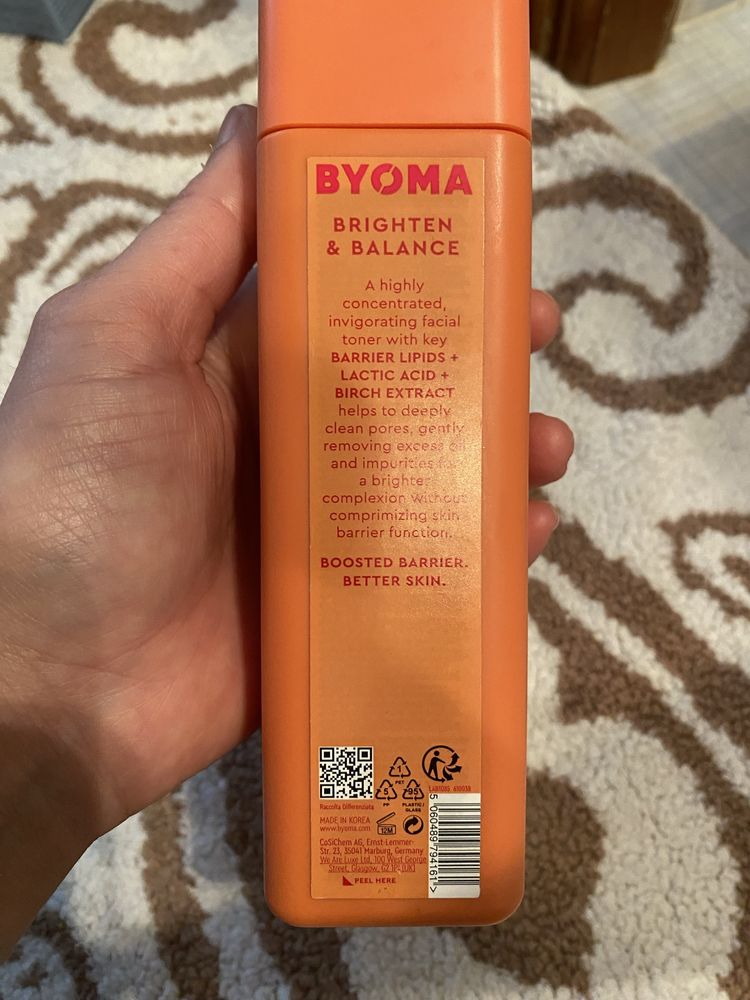 Tonico iluminador Byoma