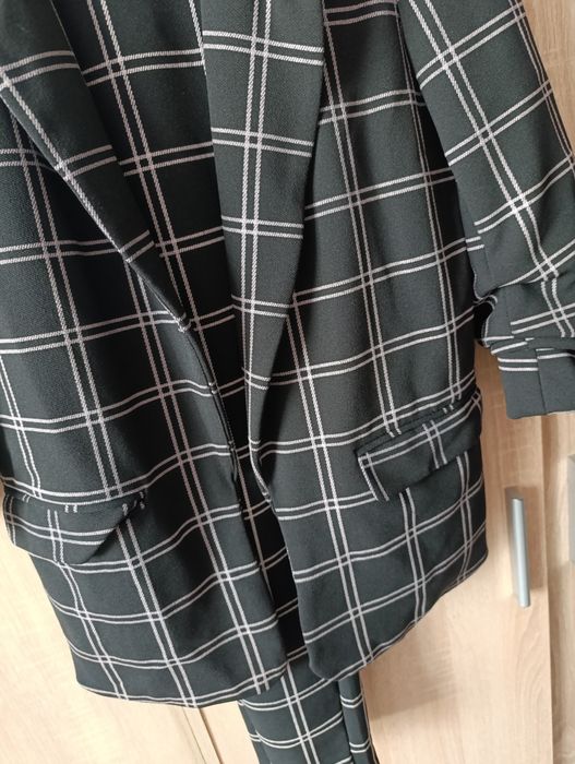 Garnitur damski Reserved 38 M spodnie marynarka żakiet cygaretki zesta