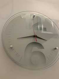 Zegar z mechanizmem płynącym ścienny średnica 32 cm