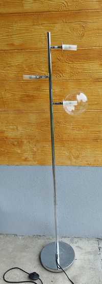 Lampa stojąca podłogowa szklane klosze Modernluci