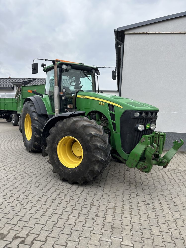 John deere 8530 z tuzem 2009 centralne smarowanie
