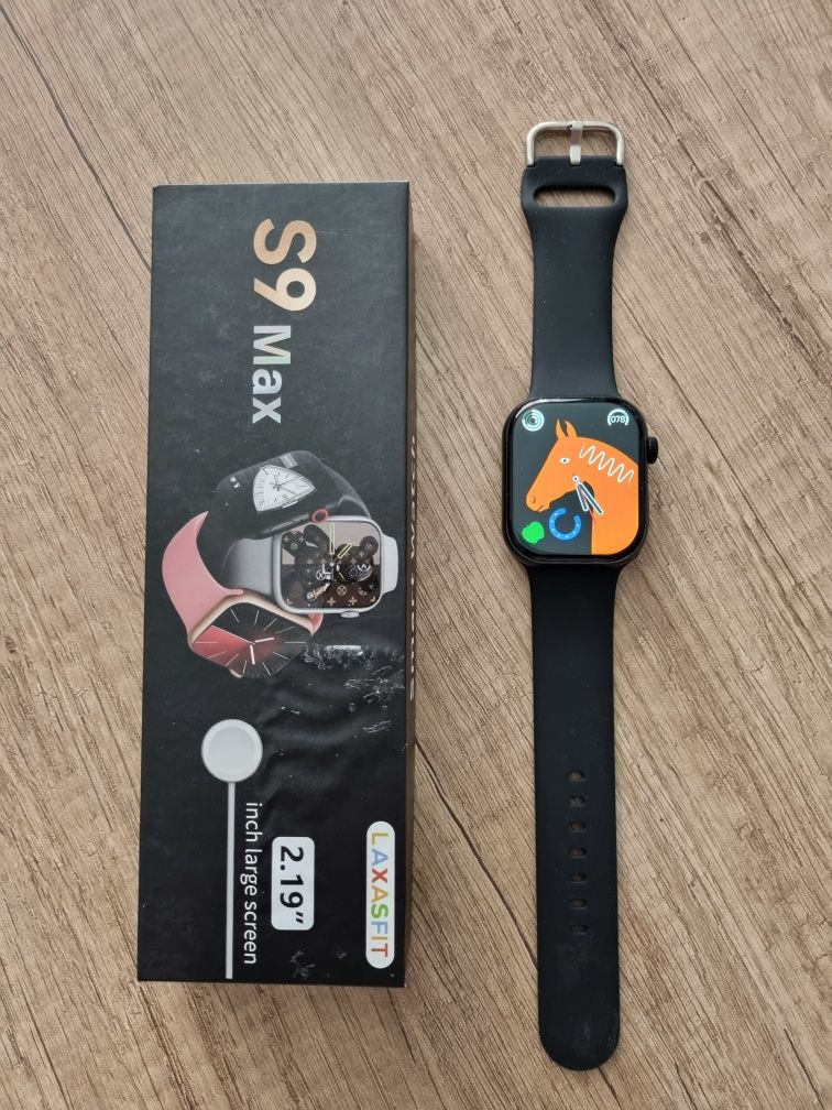 Smartwatch 9 Max czarny