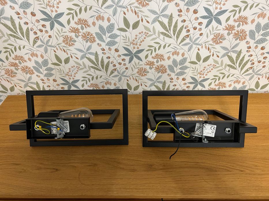 Kinkiet lampa EDEN Sigma czarne LOFT