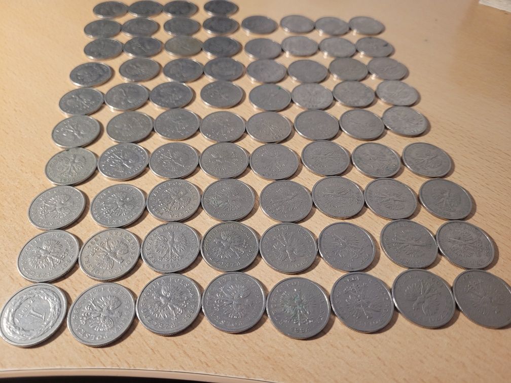 Monety 1 złoty z 1994 roku cena za jedną sztukę