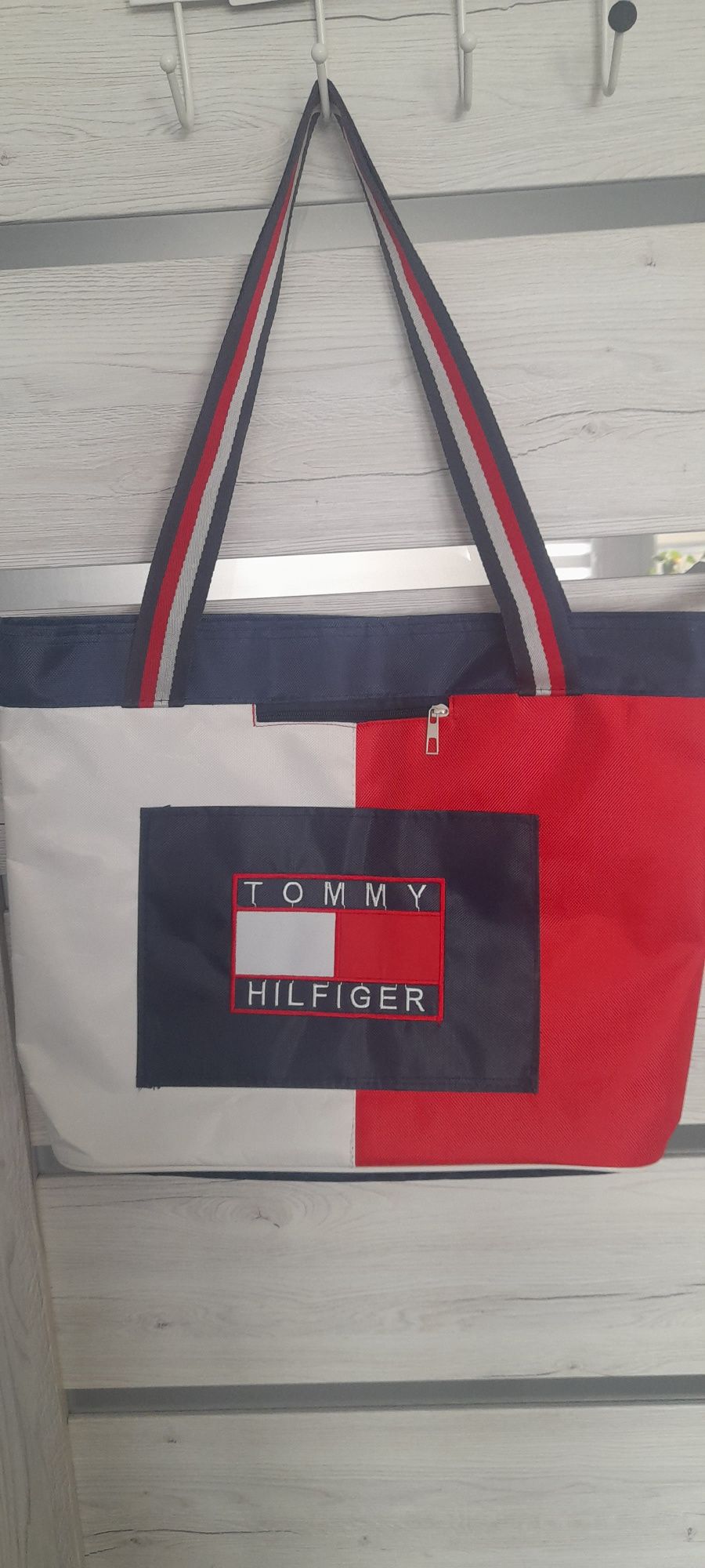 Torba plażowa duża Tommy Hilfiger