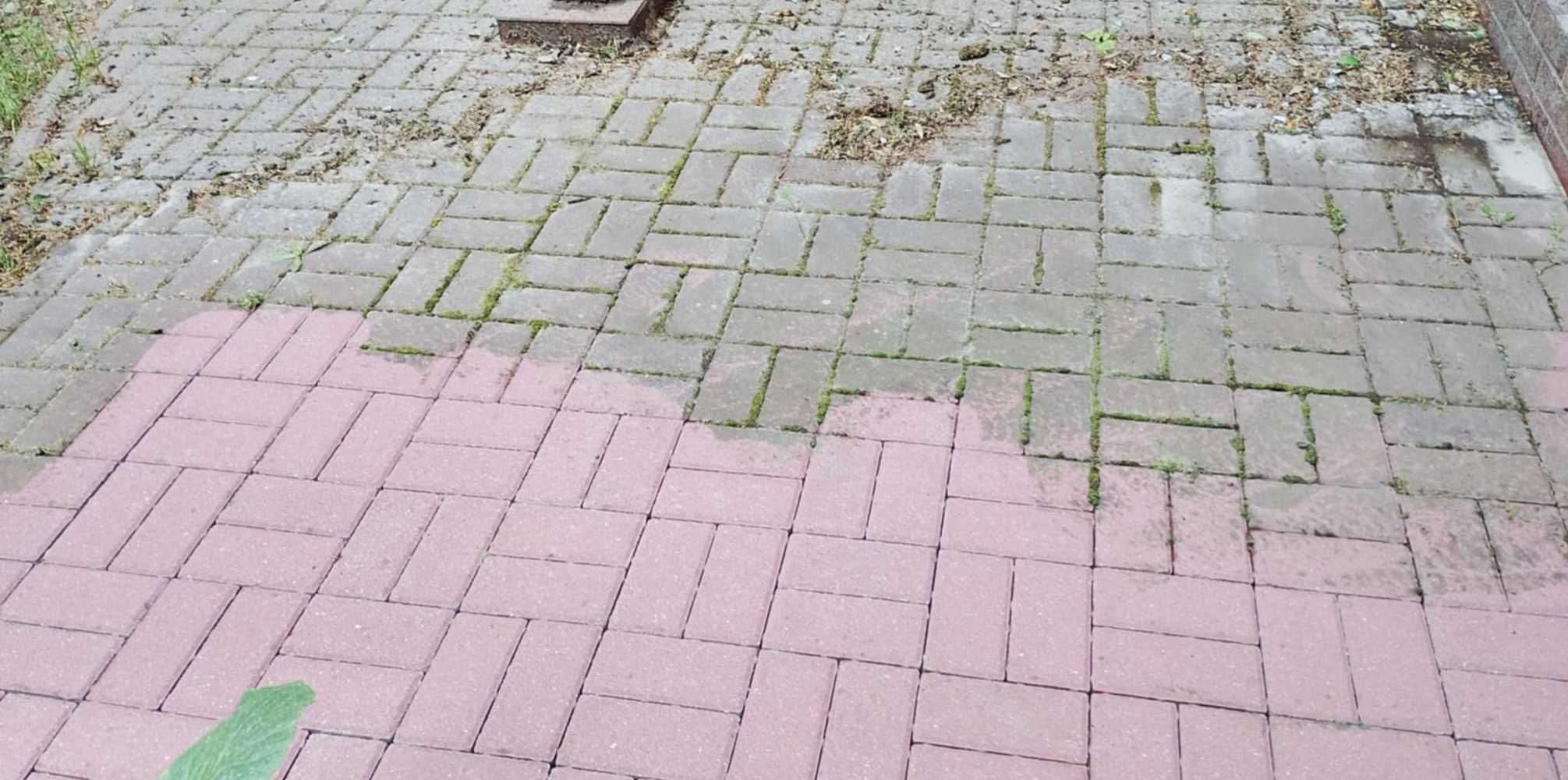 Mycie kostki, elewacji, paneli fotowoltaicznych, przeszkleń itp