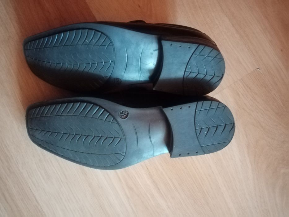 F&F półbuty mokasyny buty do garnituru komunia św. r. 35/36