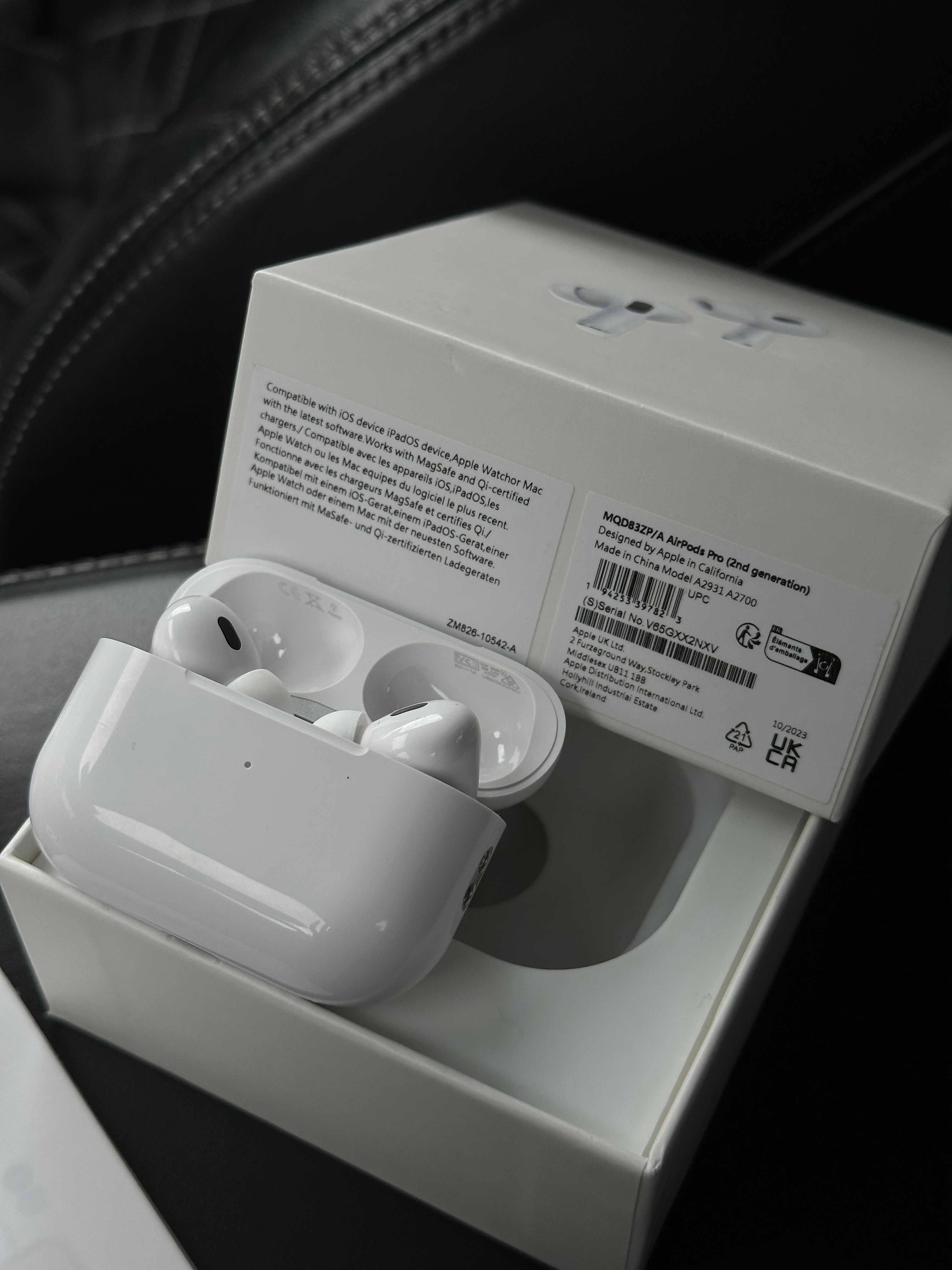 Бездротові Топові AirPods Pro 2 Full + Гіроскоп А10 1в1 ориг