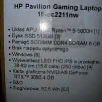 HP Pavilion Gaming RTX 3050 4gb