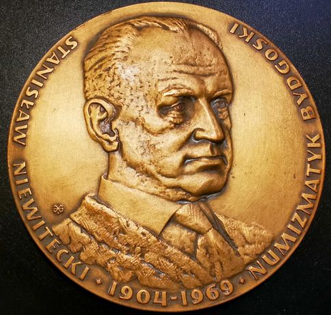 Stanisław Niewitecki – Numizmatyk Bydgoski. Medal.