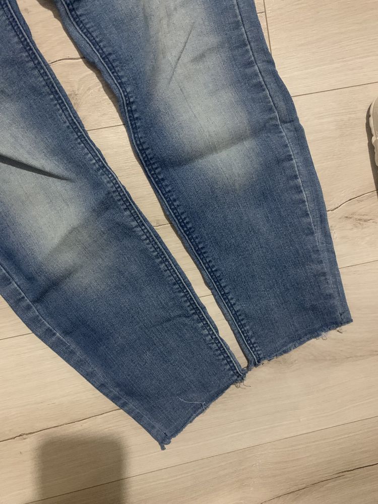 Spodnie jensowe ciążowe H&M 38