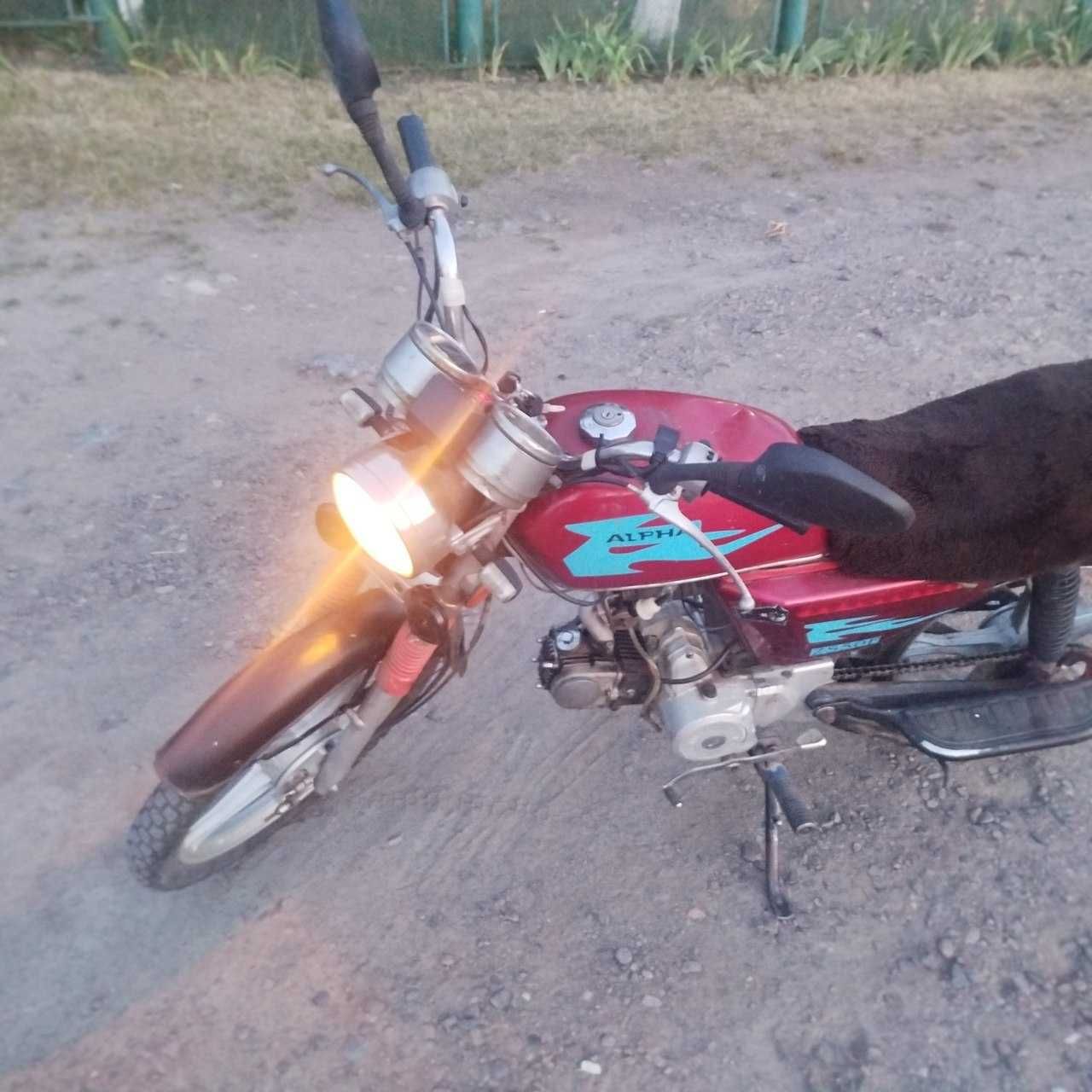 Мотоцикл альфа хороший стан