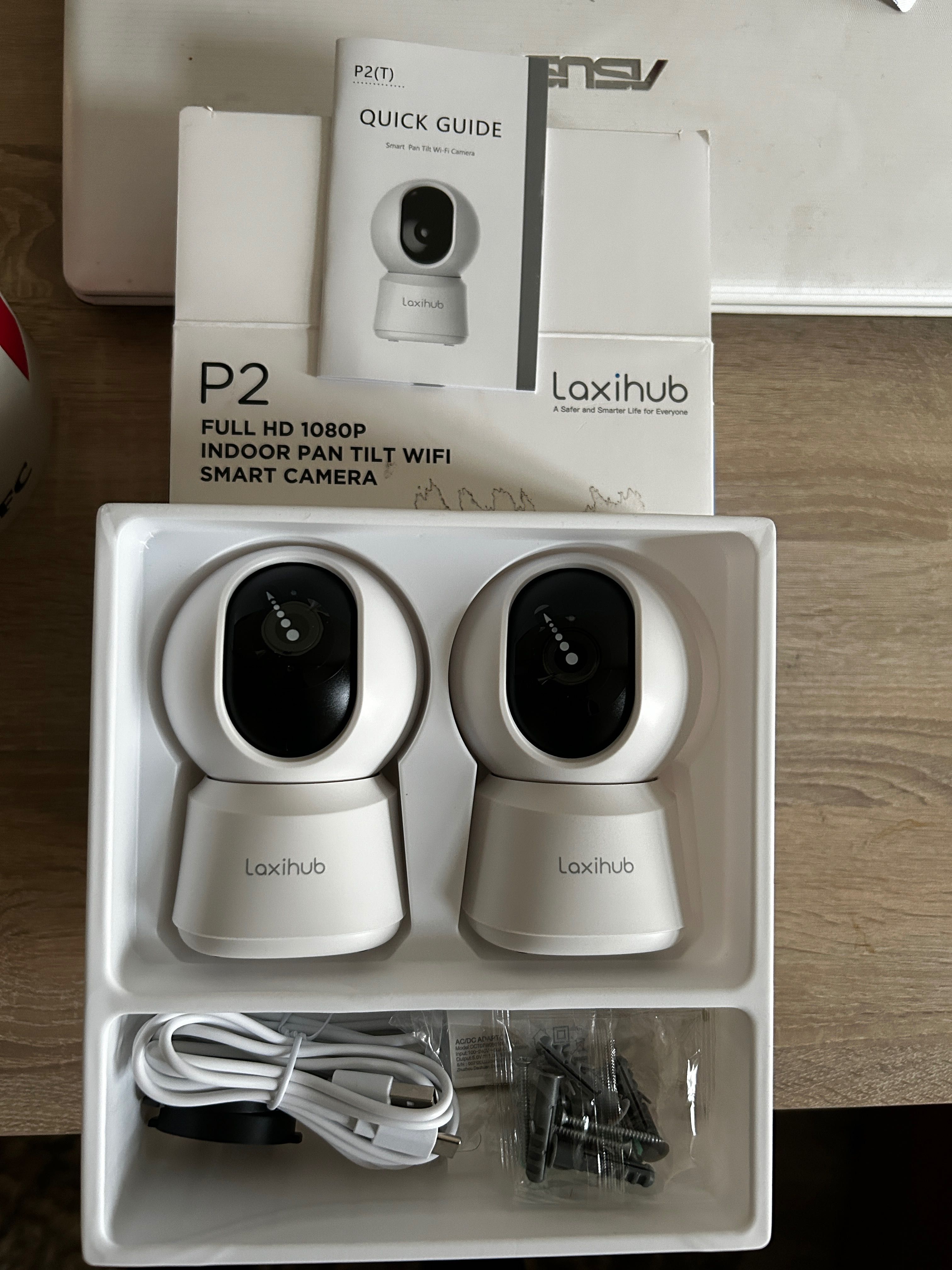 Camera smart Laxihub HD 1080P 2 pack